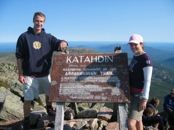 Hiking to the top of Mount Katahdin