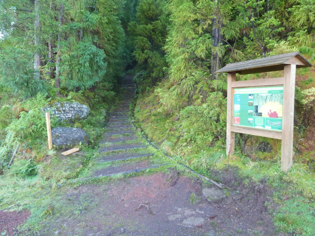 Trail starting point