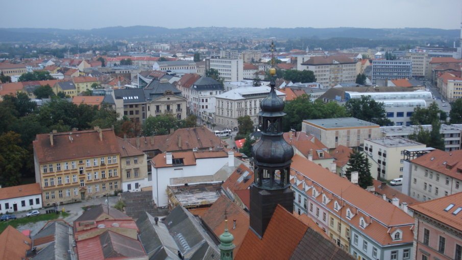 The largest city in South Bohemia Czech Republic