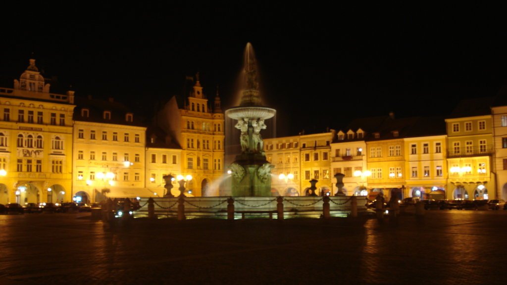 Main square in České Budějovice