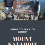Gear guide for Mount Katahdin