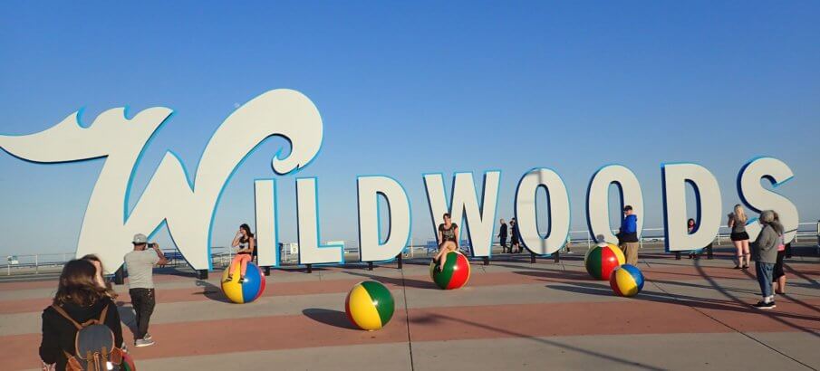 Wildwoods boardwalk