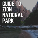 guide to zion