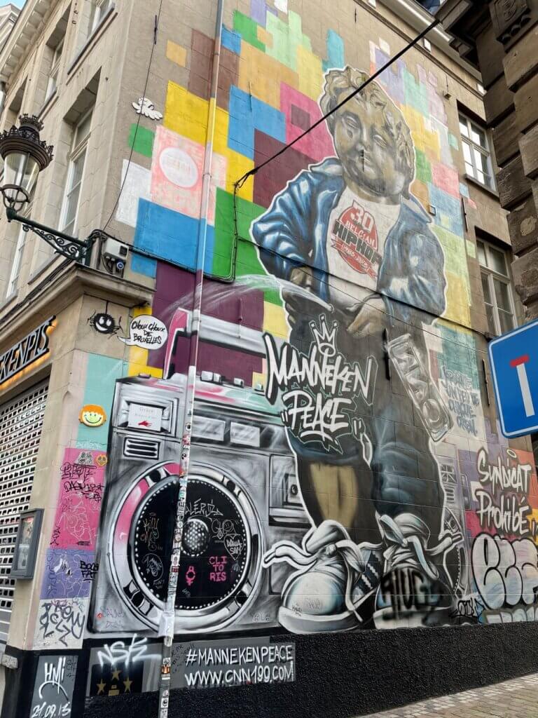 Best street art in Brussels
