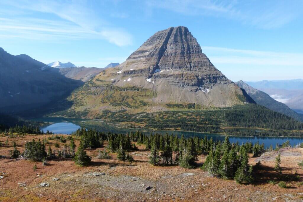 Hidden lake trail is one of the most popular trails in Glacier NP