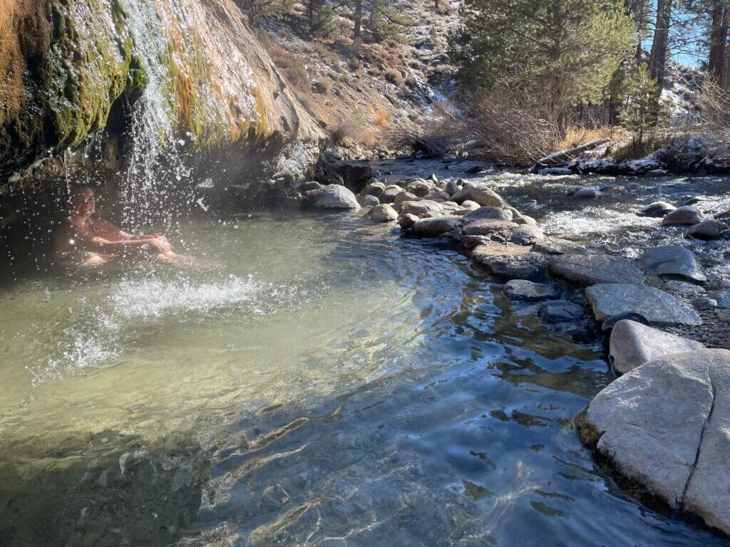 best hot springs near June Lake