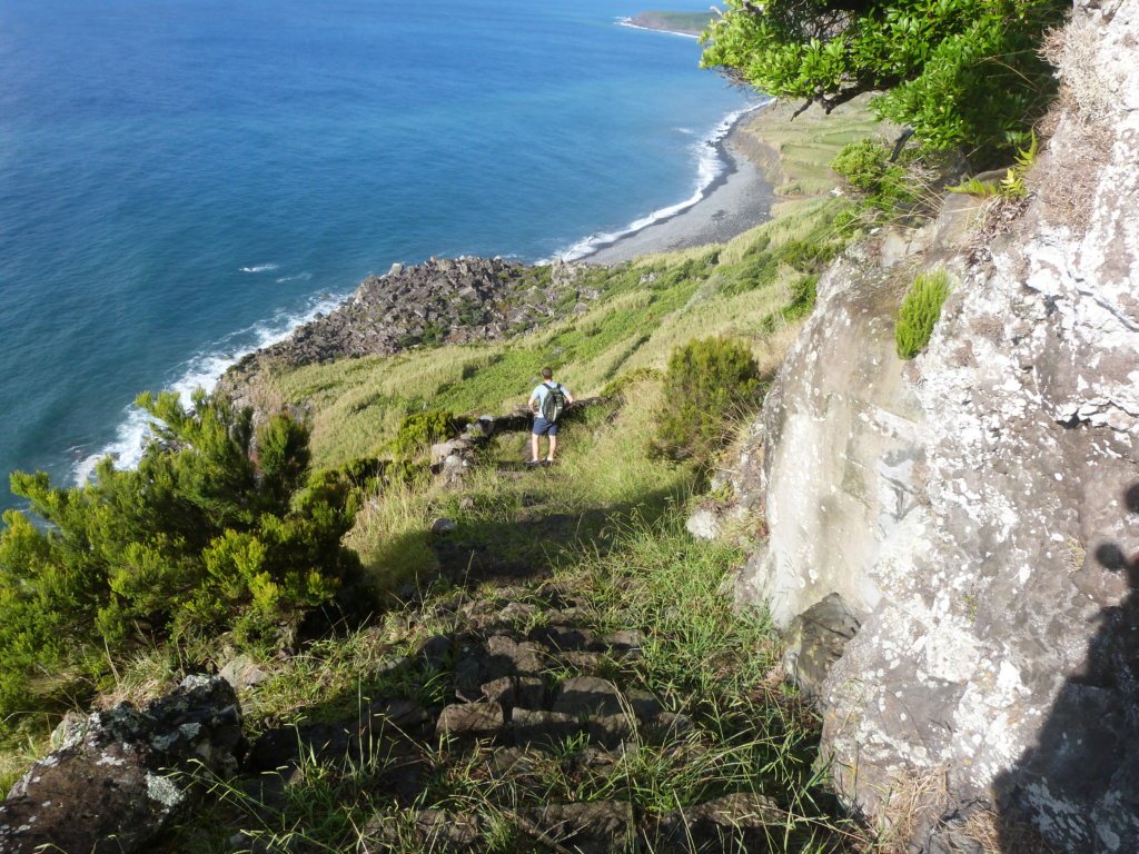 First settlement on Flores
