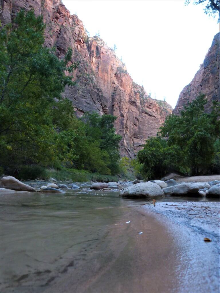 Hiking the Narrows