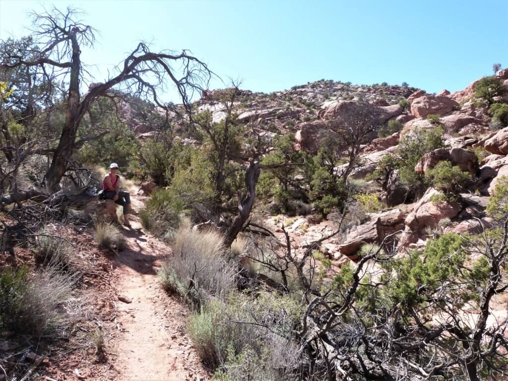 Difficult hikes in Canyonlands National Park