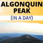 hiking to Algonquin Peak