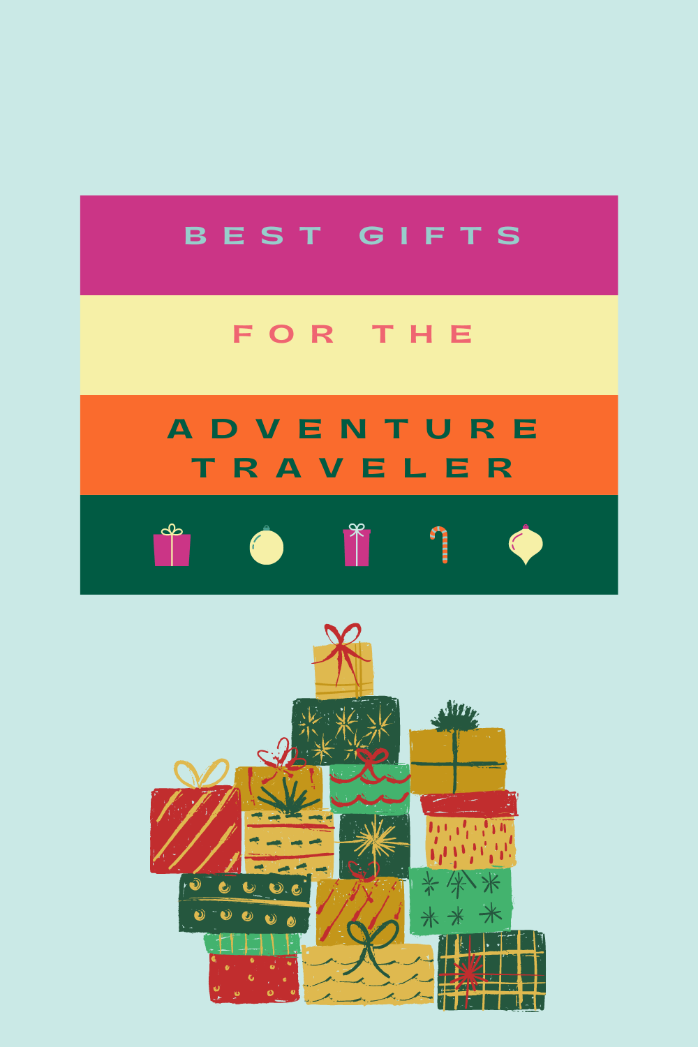 travel and adventure gifts