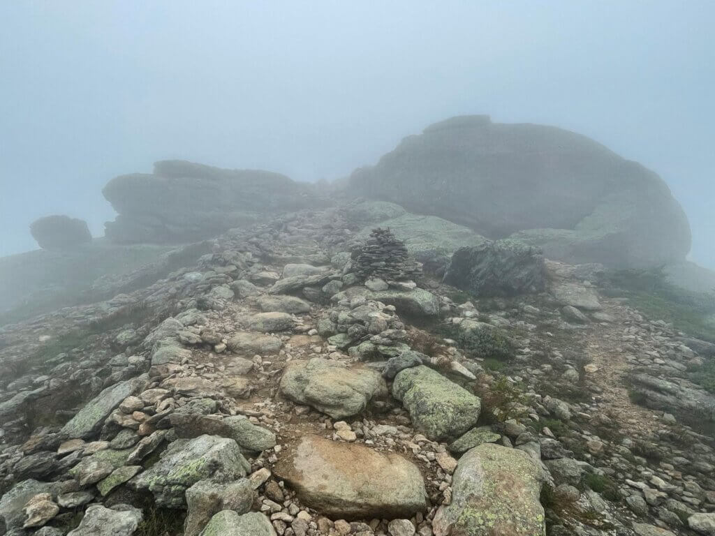 Franconia ridge most scenic trail