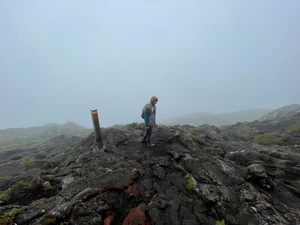 Weather on Mount Pico is unpredictable