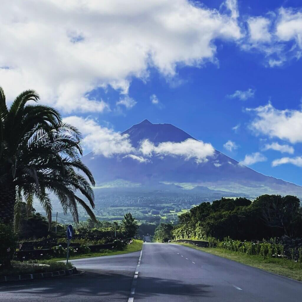 Highest mountain in Portugal Mount Pico
