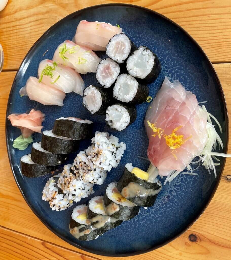 where to get sushi on Pico Island