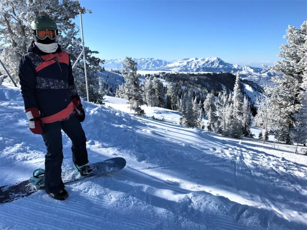 Powder Mountain has the most open terrain
