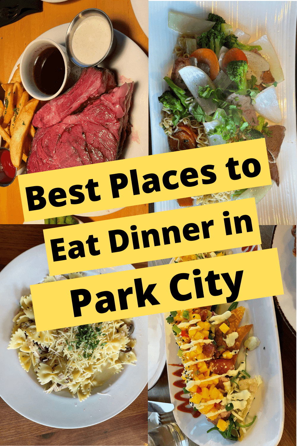 Guide to the best restaurants to eat in Park City, Utah