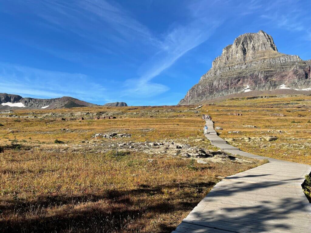 Easy hike in Glacier National Park