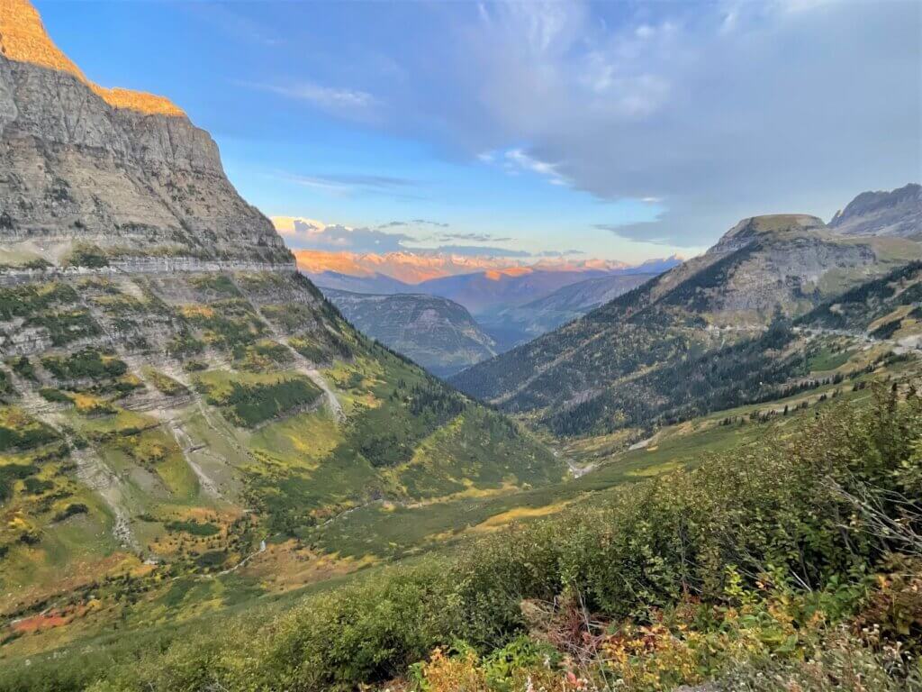 Logan Pass is the most popular area in Glacier National Park