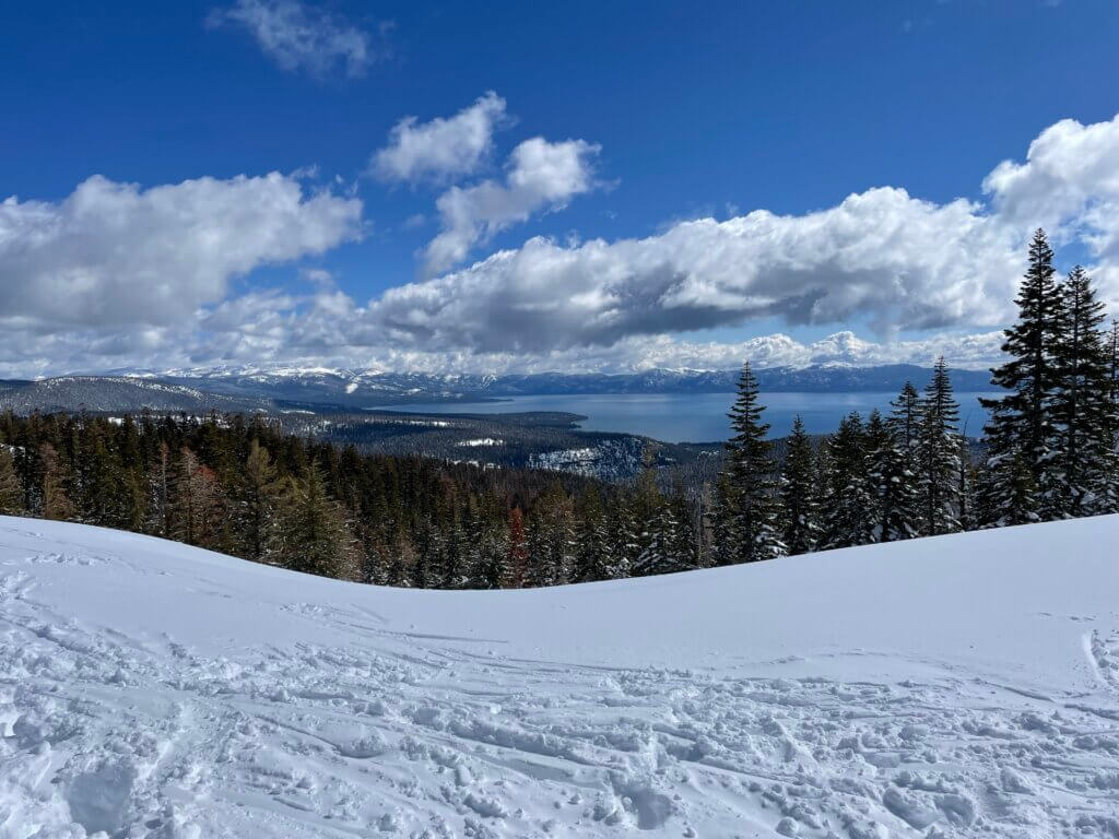 Lakeview chair has the best views of Lake Tahoe