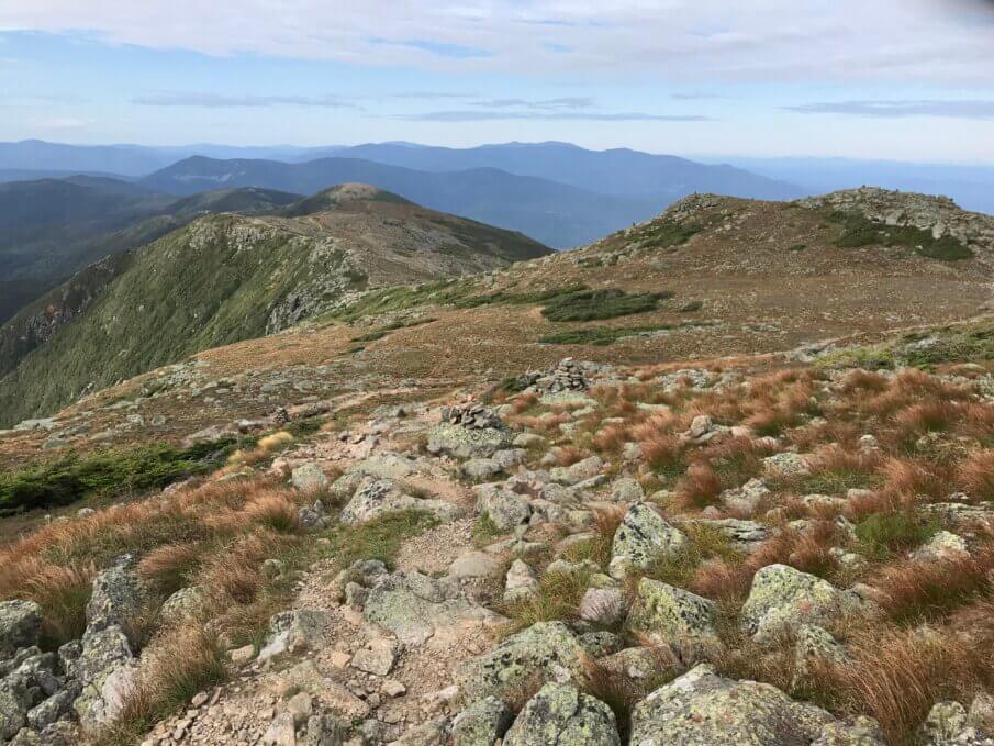 hiking in the White Mountains
