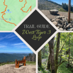 hiking the West Tiger 3 mountain loop trail