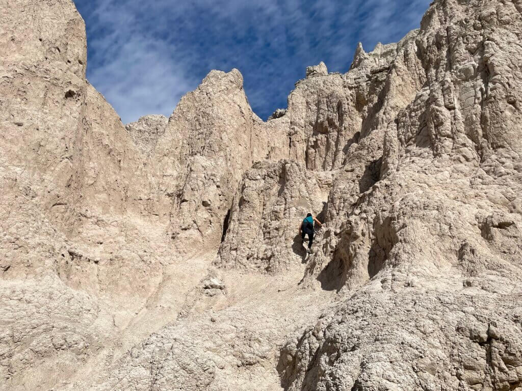 best hike in Badlands National Park