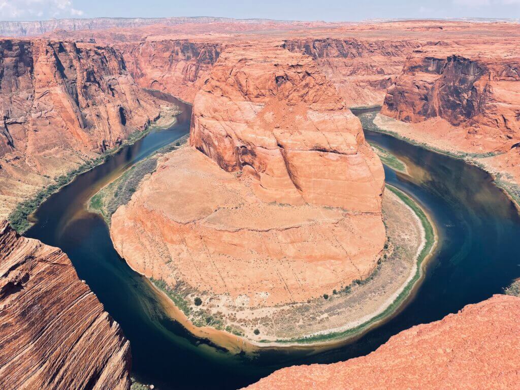 visiting Horseshoe Bend