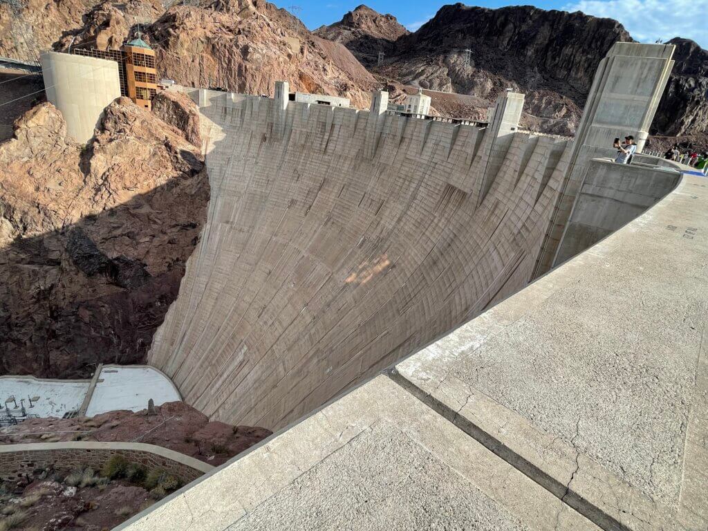 observation deck of Hoover Dam