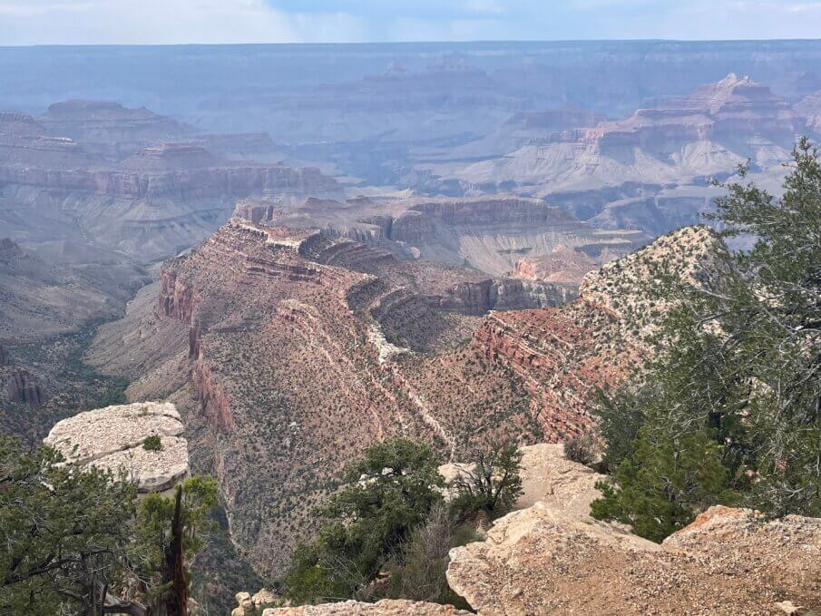 visiting the Grand Canyon in summer