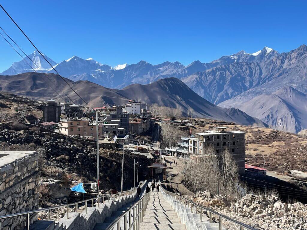 visiting the Upper Mustang region in Nepal