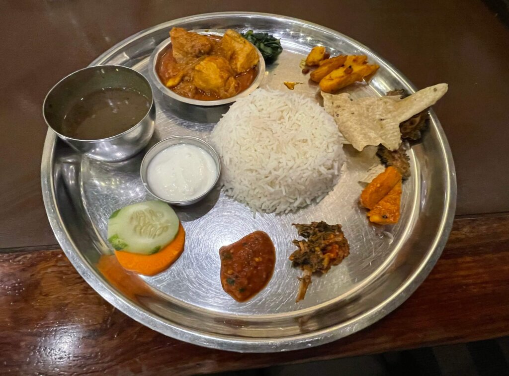 traditional Nepalese food