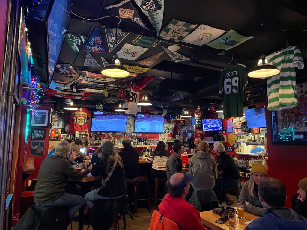 best places to watch hockey in Whistler