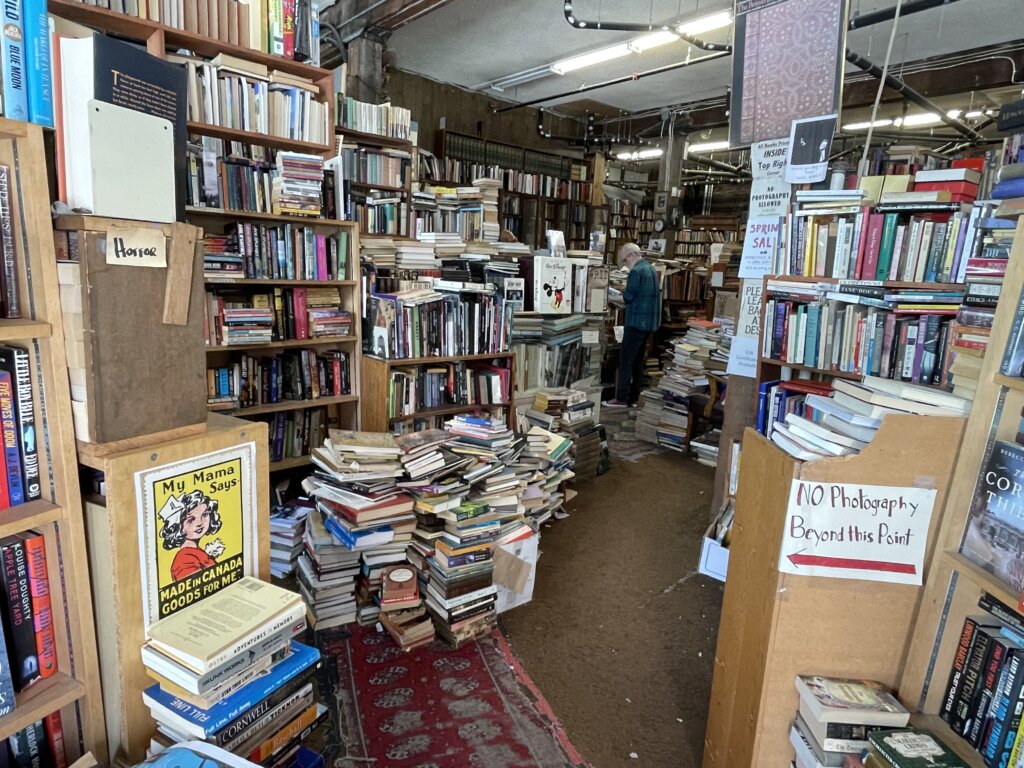 unique used bookstores in Vancouver